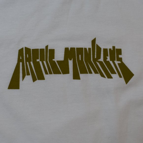 Arctic Monkeys Mens White Shirt New Small - Picture 4 of 4